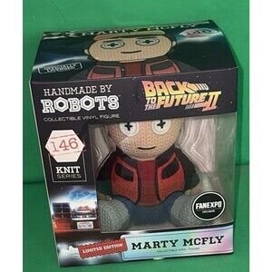 Marty McFly Handmade Robots Knit Series Back to the Future II Exclusive TV